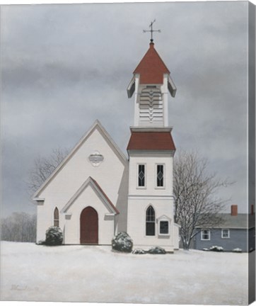 Framed Pigeon Cove Chapel Print