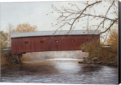 Framed New England Remembered Print