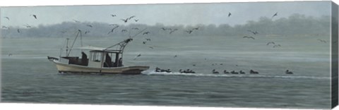 Framed Breakfast Guests Print