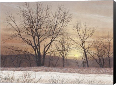 Framed Silent Sunset Print