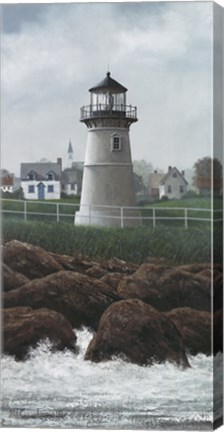 Framed Island Light Print