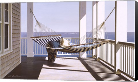 Framed Sunlit Hammock II Print