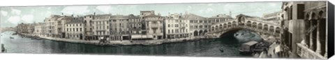 Framed Grand Canal Venice 1909 Print
