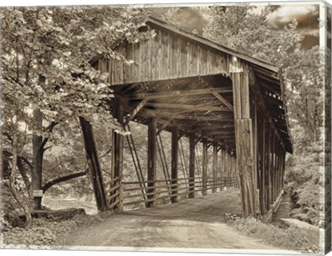 Framed Covered Bridge Print