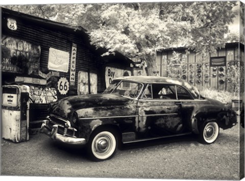 Framed Rest Stop II Print