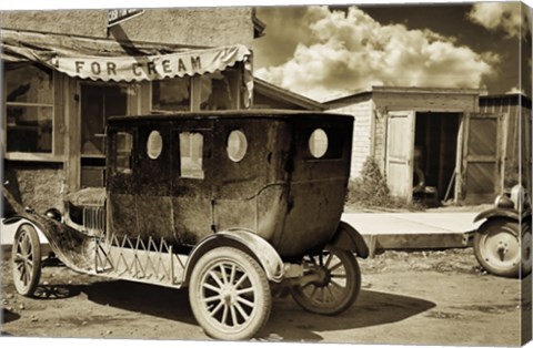 Framed Vintage Auto Print