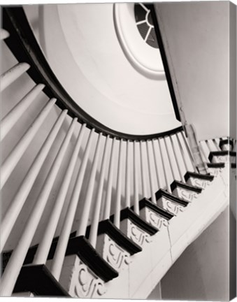 Framed Winding Staircase Print