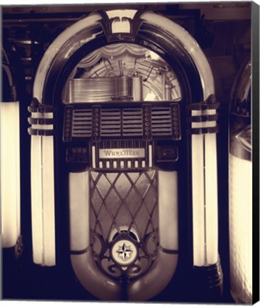 Framed Jukebox Print