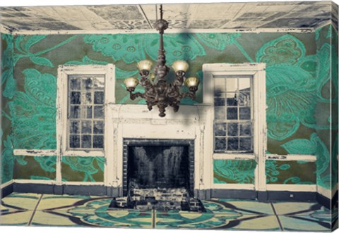 Framed Aqua Room Print