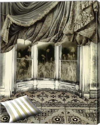 Framed Field of Reeds Print