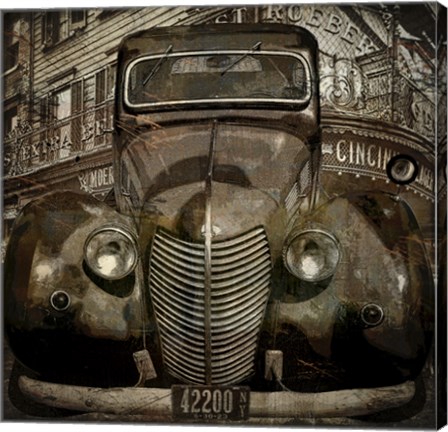 Framed Old New York Print