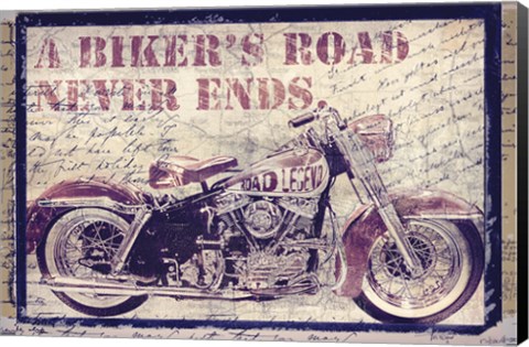 Framed Road Legend Print