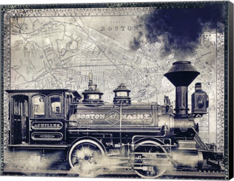 Framed Railway Beantown Print