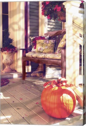 Framed New England Autumn IV Print