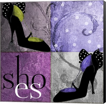 Framed Shoes I Print