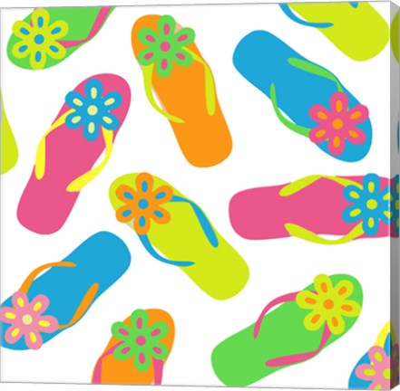 Framed Summer Fun I Print