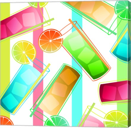 Framed Summer Fun III Print