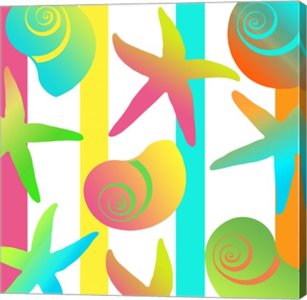 Framed Summer Fun IV Print