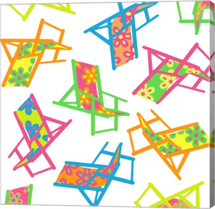 Framed Summer Fun IX Print