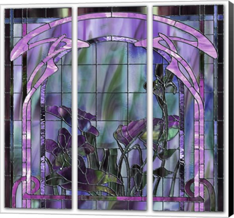 Framed Art Nouveau Print