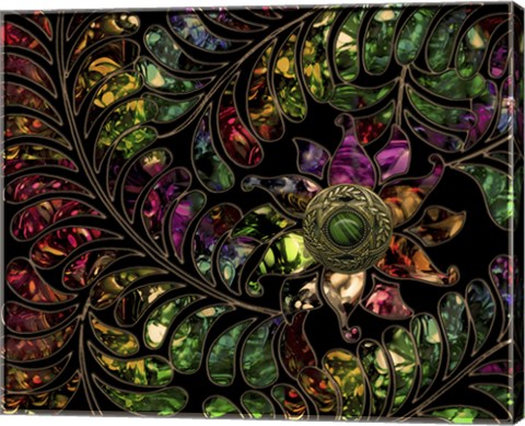 Framed Leaves of Glass Print