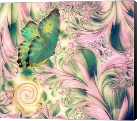 Framed Pink Daydreams Print