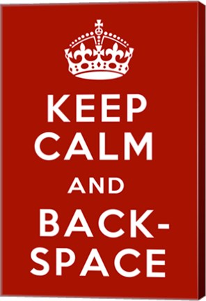 Framed Keep Calm III Print