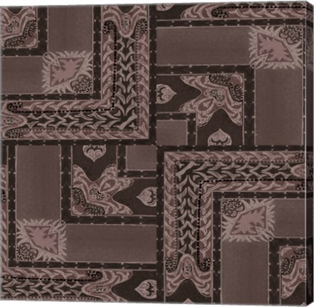 Framed Artdeco Sepia Print