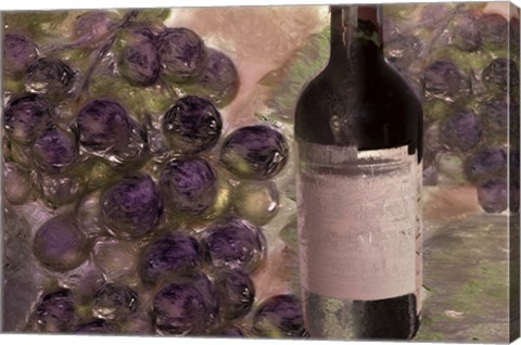 Framed Tuscany Vintage Print