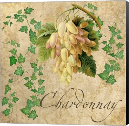 Framed Chardonnay Print