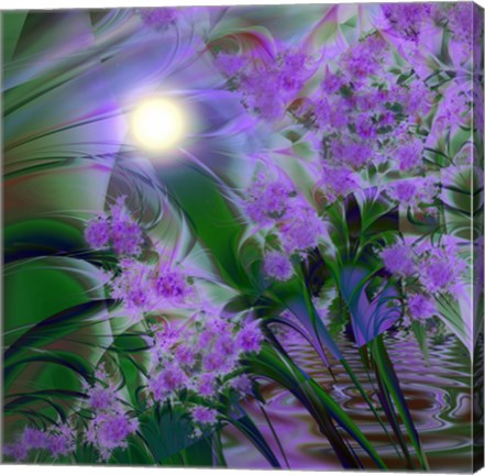 Framed Purplescape Print