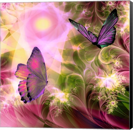 Framed Languid Journeys Print