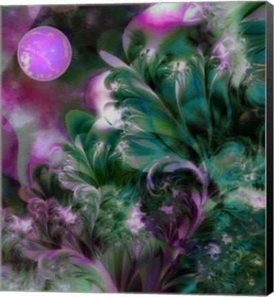 Framed Moon In Bloom Print