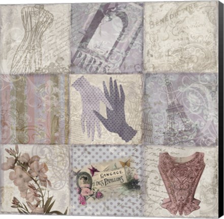 Framed Paris Nine II Print