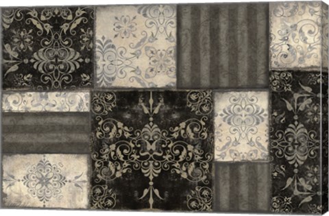 Framed Fleurs Enchantees Print