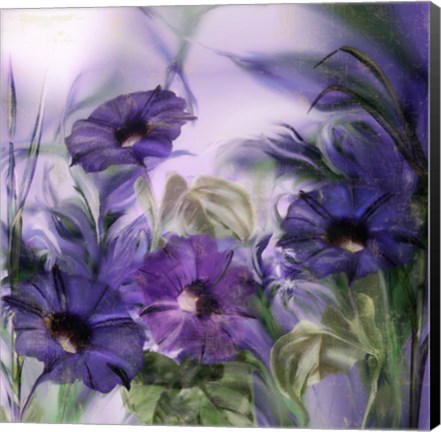 Framed Purple Dream I Print