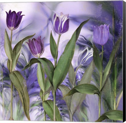 Framed Purple Dream II Print