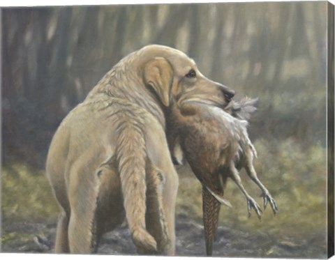 Framed Hunter 1 Print