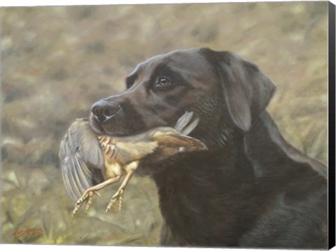 Framed Hunter 2 Print
