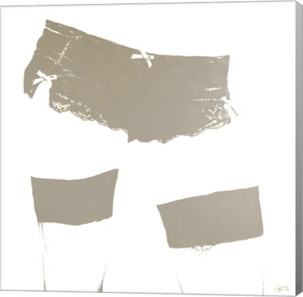 Framed Panties Print