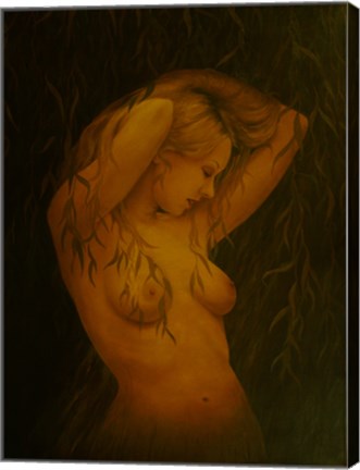 Framed Under the Willow 2 Print