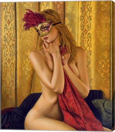 Framed Masked 4 Print