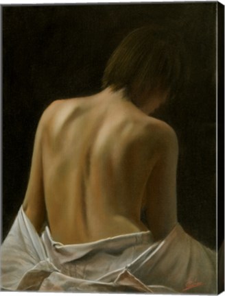 Framed Bare Back 1 Print