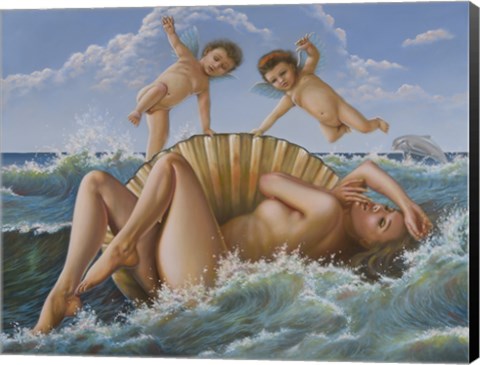 Framed Cherubs Print