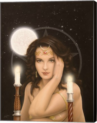 Framed Moon Priestess Print