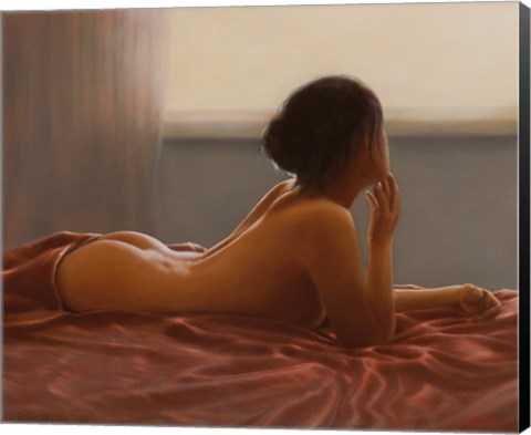 Framed Thoughtful Print