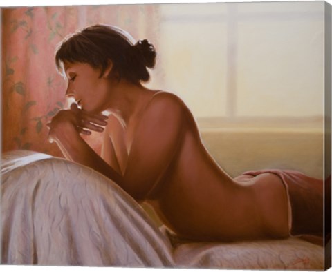 Framed Pensive Print