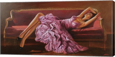 Framed Exhausted Print