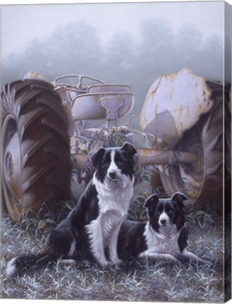 Framed Heroes Of The Hills Print