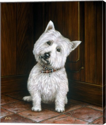 Framed Westie 2 Print